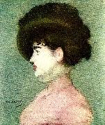 Edouard Manet, portratt av irma brunner